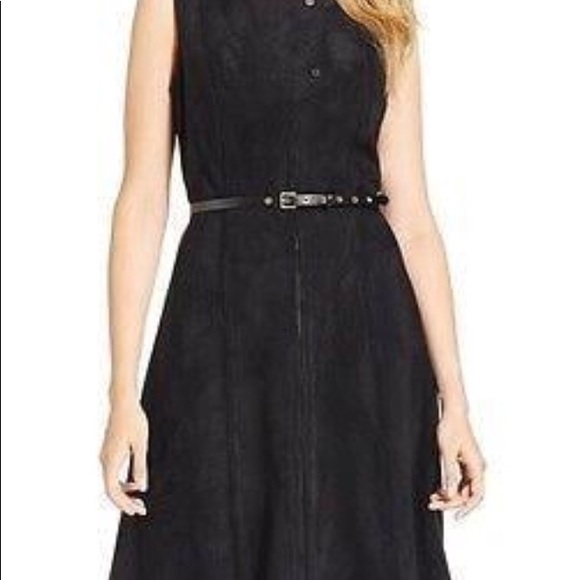 Calvin Klein suede dress - Picture 6 of 8